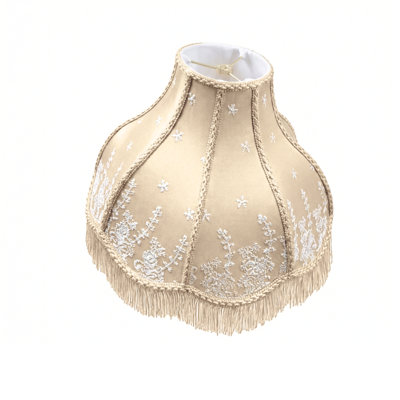 Royal Designs, Inc. Victorian Scalloped Fringe Lamp Shades