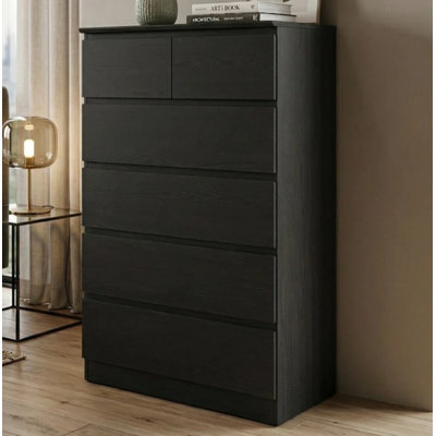 Elegant Contemporary 6-drawer Dresser