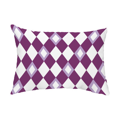 Housse et insert de coussin rectangulaire intérieur / extérieur Harlequin