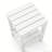 23.5" HDPE 2-Tier Tall Outdoor Sidetable-1344235832