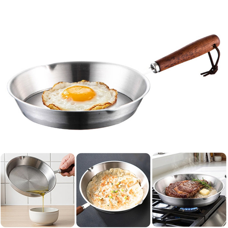 Stainless Steel Non-Stick Frying Pan