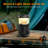 Integrated LED Outdoor Lantern: 3-in-1 Rechargeable Camping Lantern with Bluetooth Speaker, Type-C & USB Charging Ports, Collapsible Portable Lantern Flashlight for Hiking, Camping, and Emergency Use-108771706