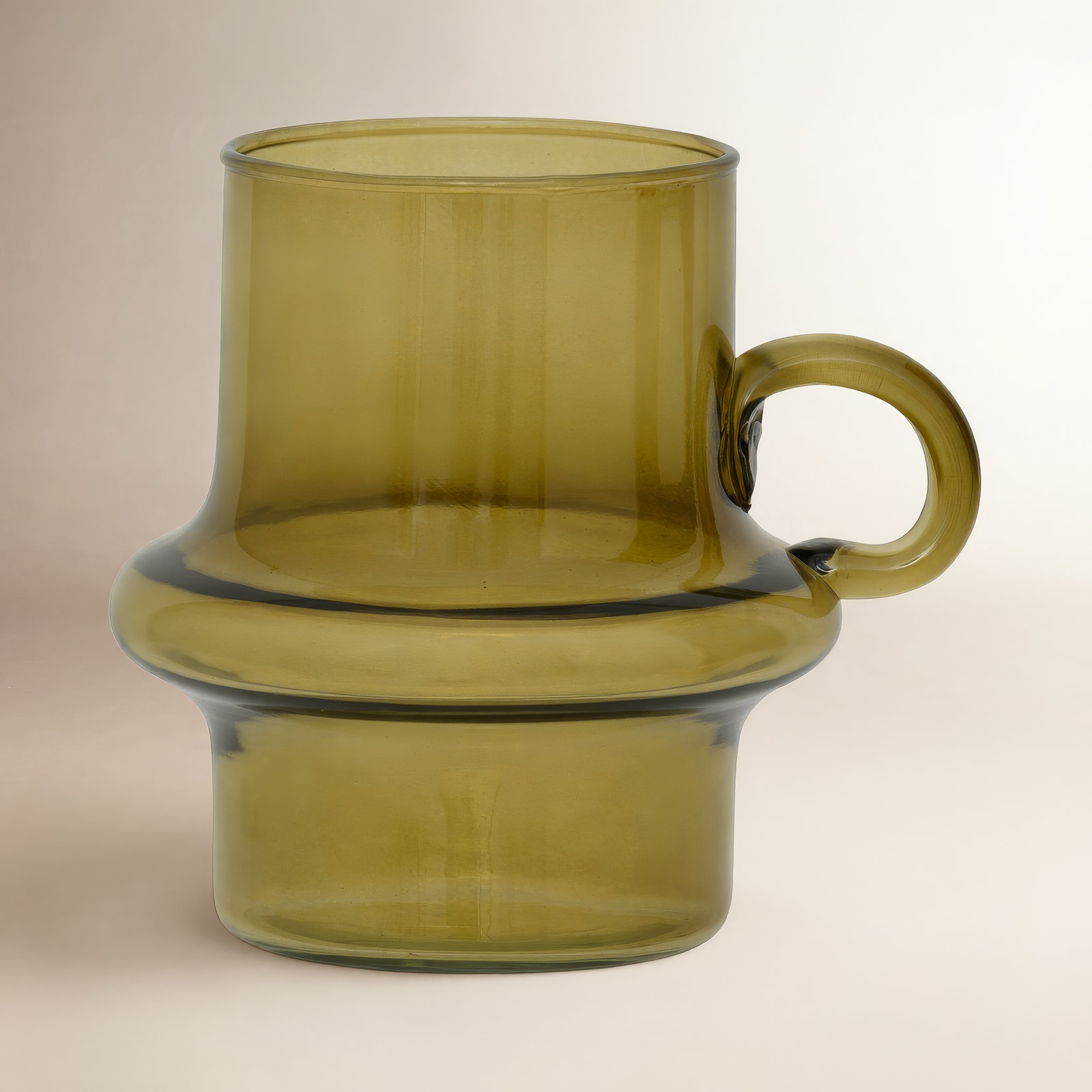 Shanon Glass Hurricane Candle Holder