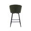 Tabouret de bar rembourré avec repose-pieds-105845135