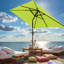 Parasol de marché rectangulaire inclinable 10 pi x 6 pi 5 po Le-1099585367