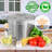 NutriChef 8 pte Marmite en acier inoxydable avec couvercle