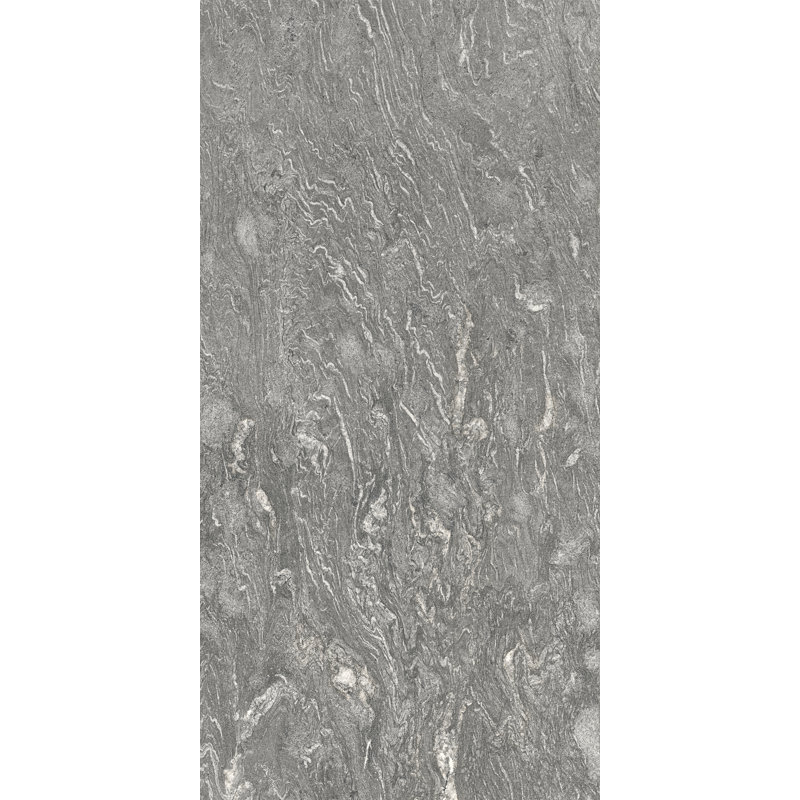 Zen Stone Silver & Gray 24x48 rectified Porcelain Floor Tile for Indoor & Outdoor use., Gray