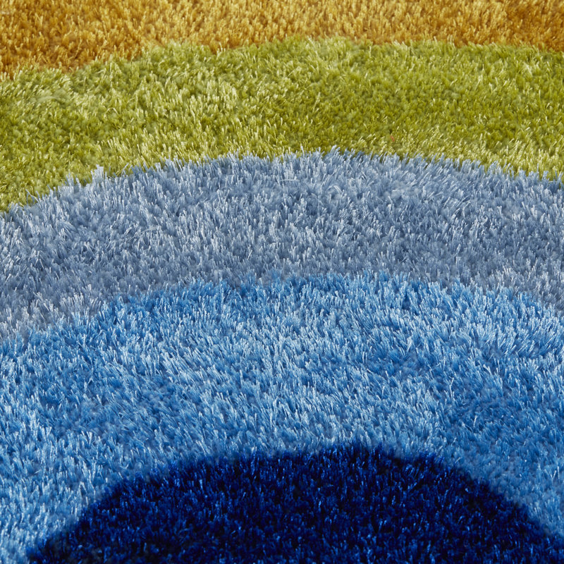 Ryan area rug Hand Tufted Rectangle Multi coloured