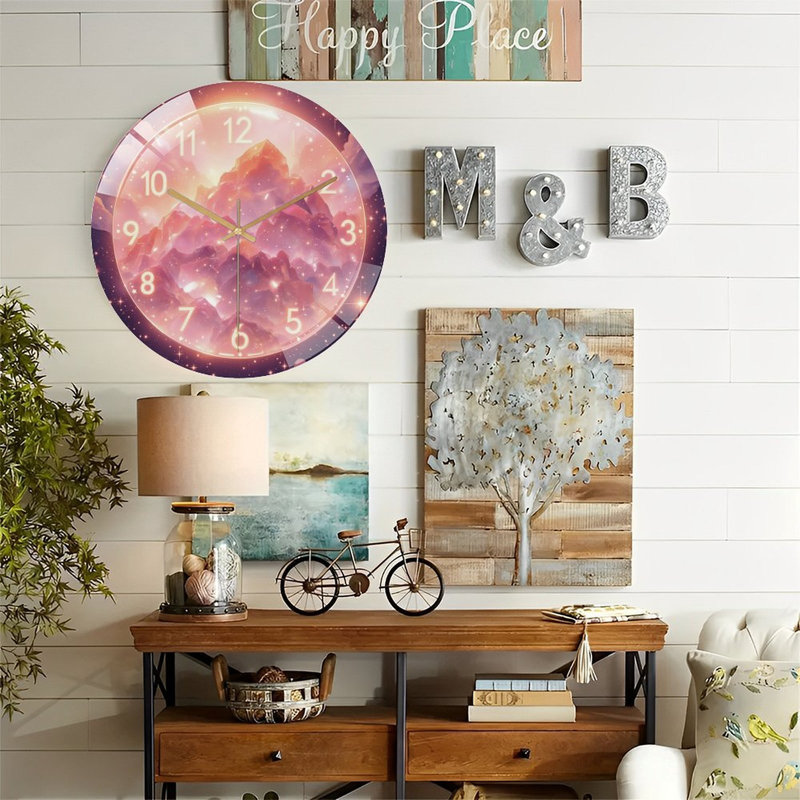 Horloge murale 12 po
