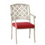 Fauteuil de patio empilable avec coussin Casa-26092341-26092357
