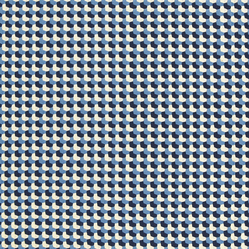 Crosstown Weave Fabric, Blue
