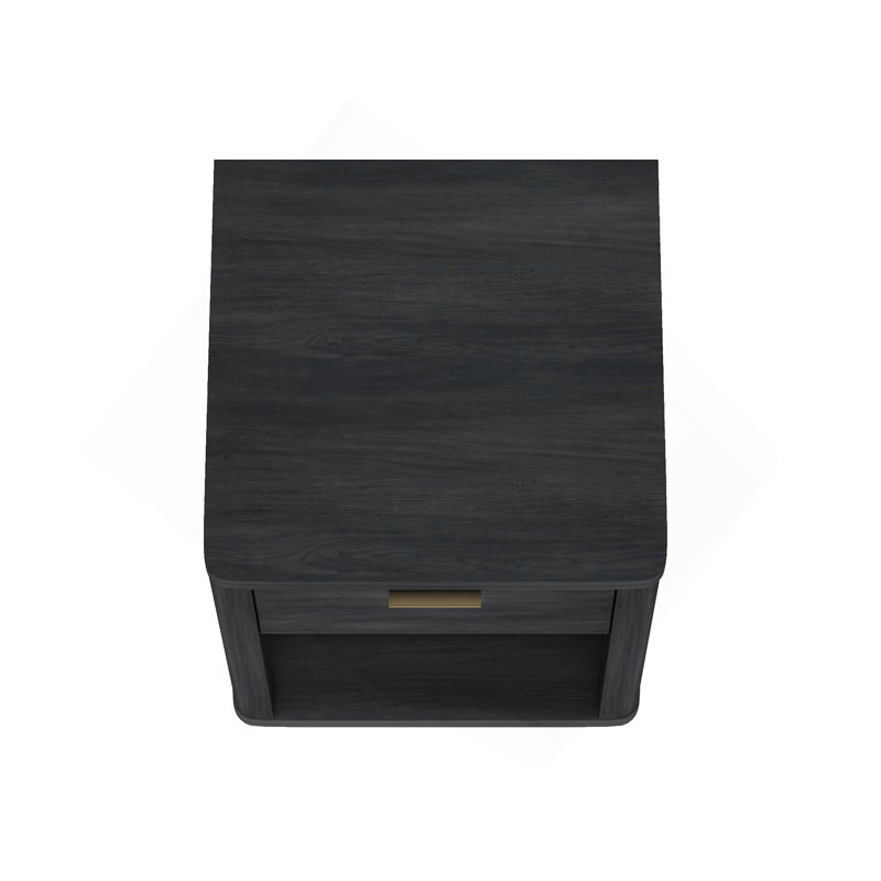 Table de chevet gris anthracite, Gris anthracite