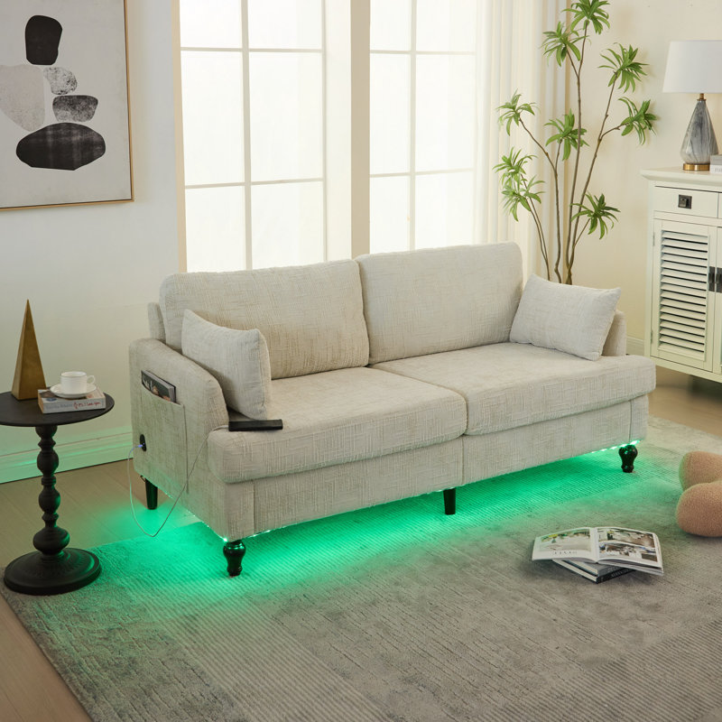Canapé Chenille, Beige