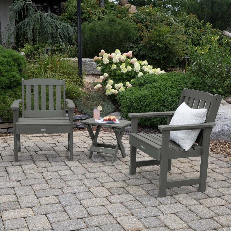 Anette 2 - Person Patio Conversation Set, Coastal Teak