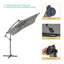 Parasol suspendu en porte-à-faux 8 pi 2 po x 8 pi 2 po-994264198