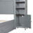 Queen Size Wooden Bed With All-In-One Cabinet, Shelf And Sockets, Gray-1781659782