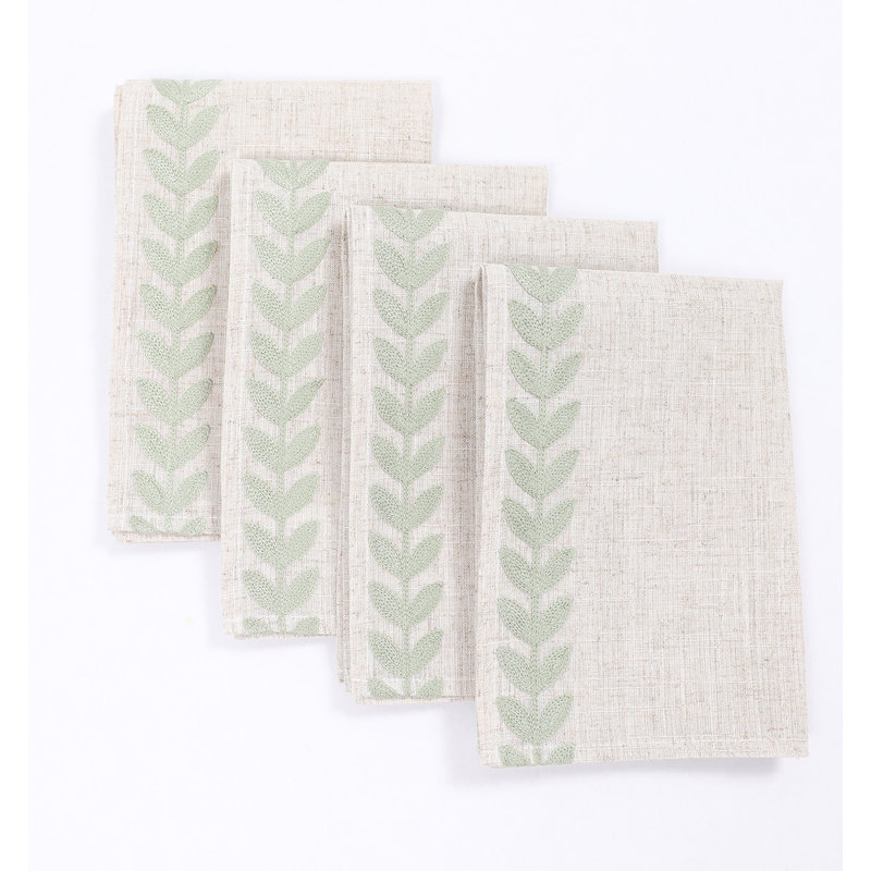 Serviette Edison Park, Vert