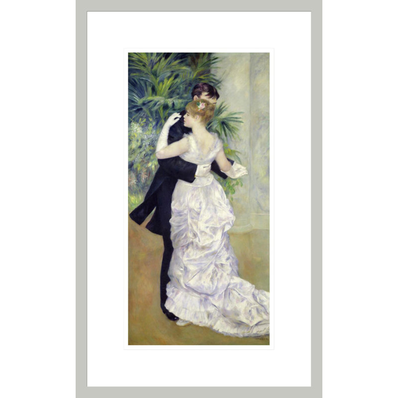 Danse dans la villePierre-Auguste Renoir - Impression giclée sur cadre, 21,75 po H x 13,49 po L