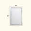 Miroir d'appoint en miroir et faux cristaux