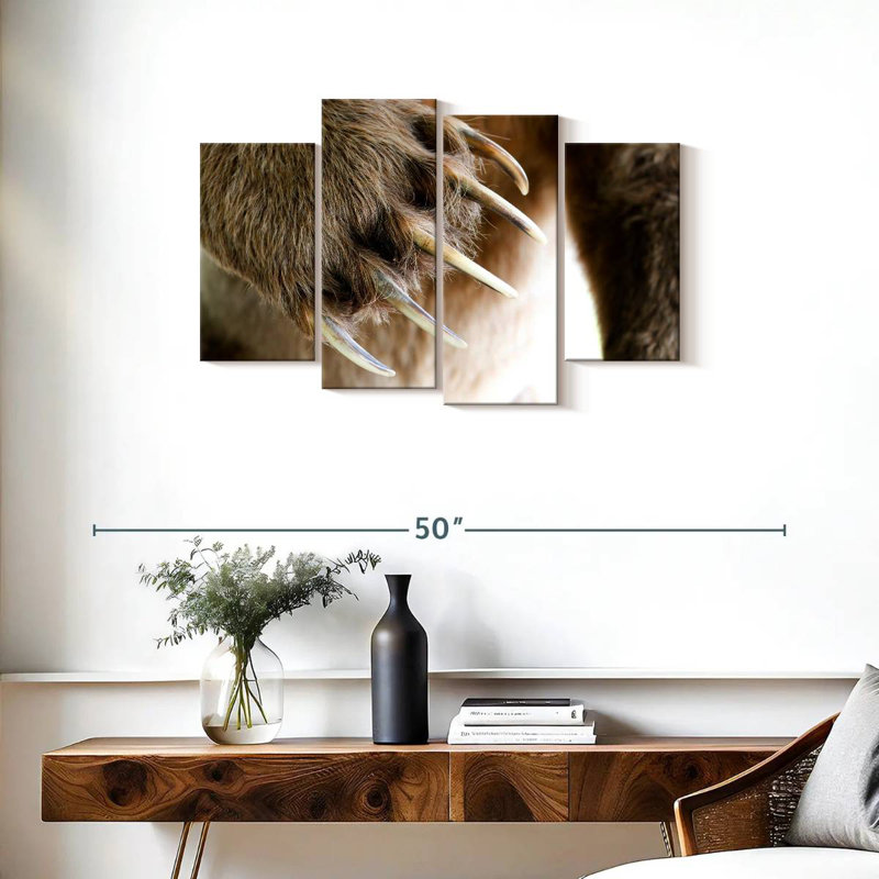 Brampt Bear Claws, 22" H x 36" W