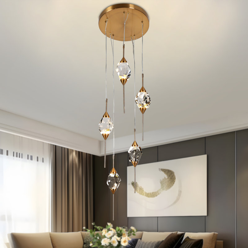 Barbra 5 - Light Cluster LED Pendant