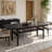 83.9'' W Solid Oak Dining Table