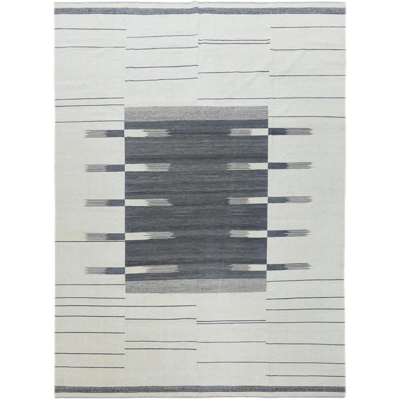 Fantashia One-of-a-Kind Rectangle 12'5" X 14'10" New Age Wool Area Rug in