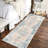 Machine Washable Runner Rugs 2x6 Vintage Runners Non-Slip Distressed Runner Rug Distressed Floor Carpet Ultra Rug for Hallway Kitchen Bedside Light Orange-37389270-37389263