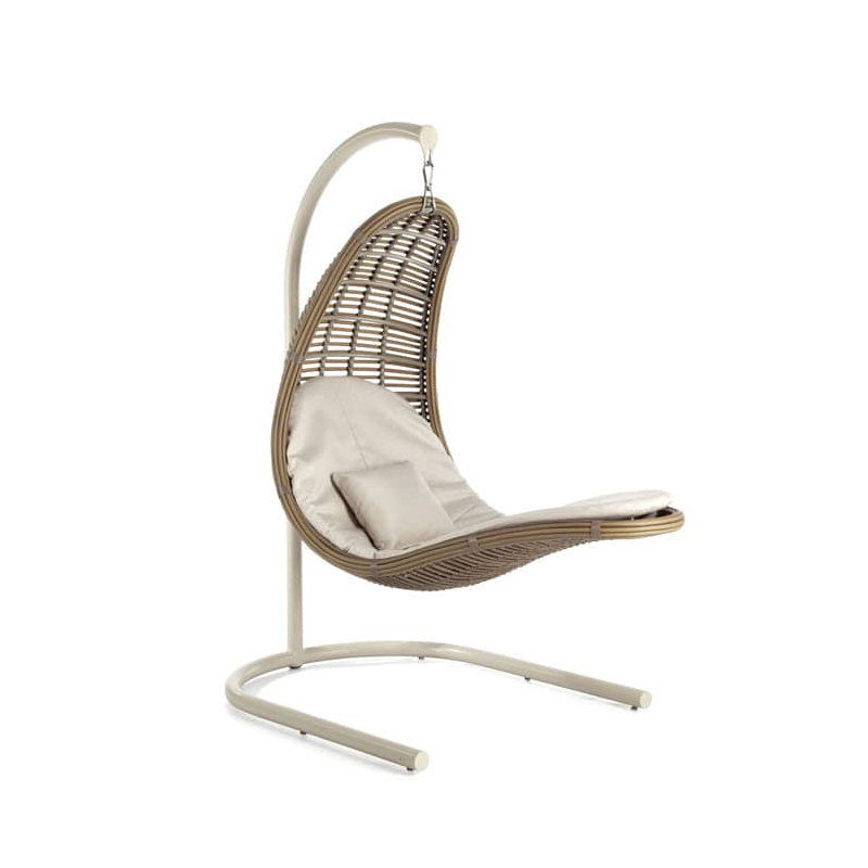 Drone Hanging Chaise Lounger with Stand, Canvas Canvas Sunbrella® Canvas
