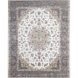 Intricately Oriental Area Rug