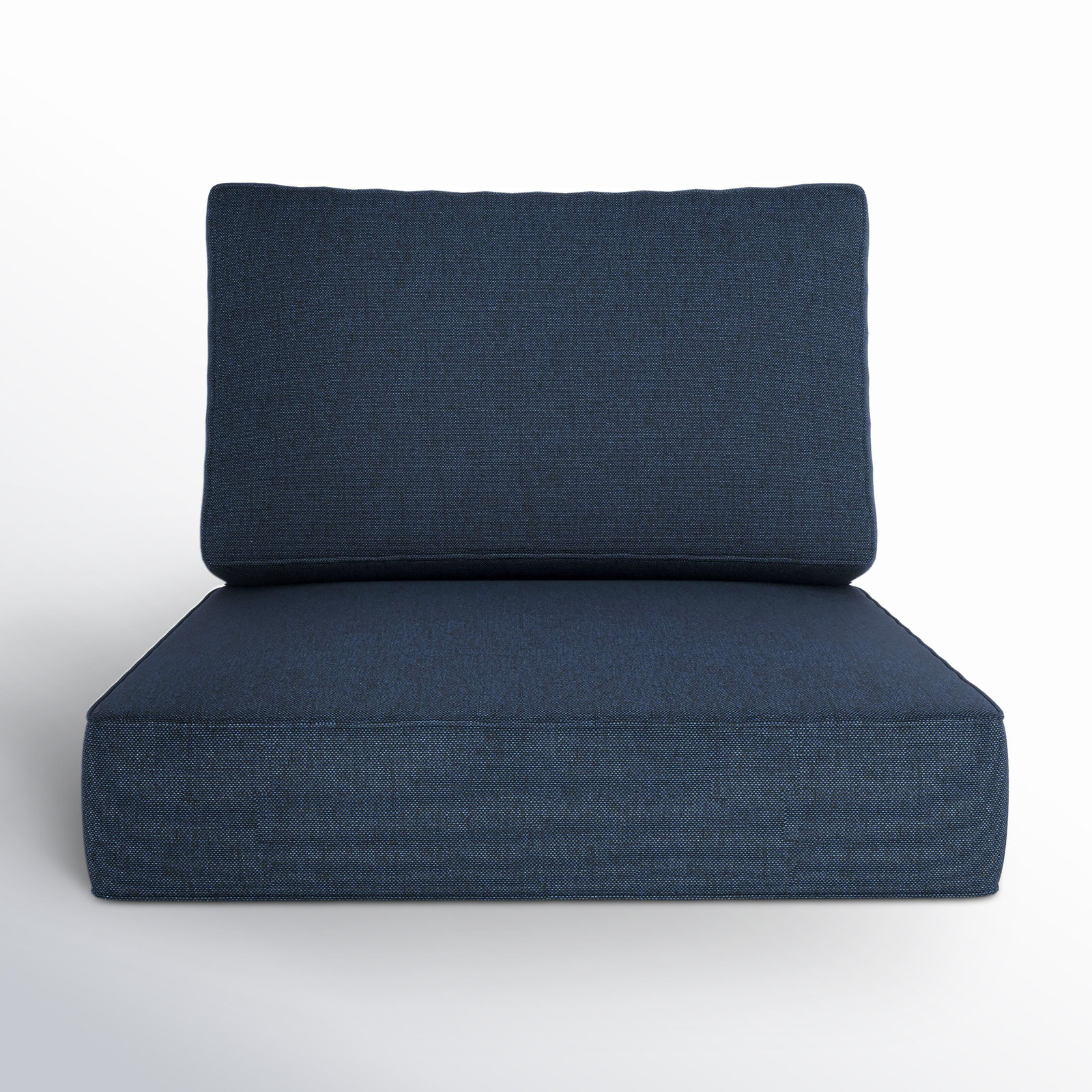 Lani Outdoor Sunbrella Seat/Back Cushion, Spectrum Indigo Sunbrella®