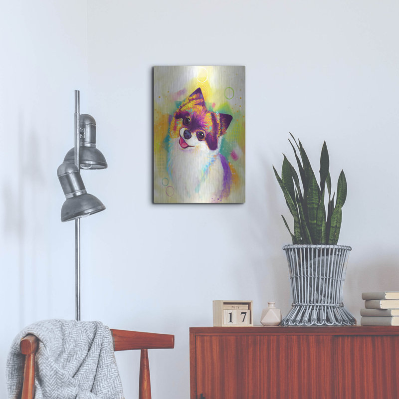 "Pop Art Pomeranian 2" par Furbaby Affiliates, H 24 po x l 16 po