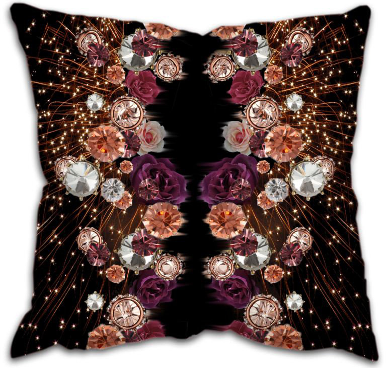 Cece Floral Floor Cushion