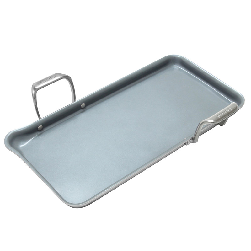 Chantal Stainless Steel Tri-Ply Griddle with Ceramic Coating