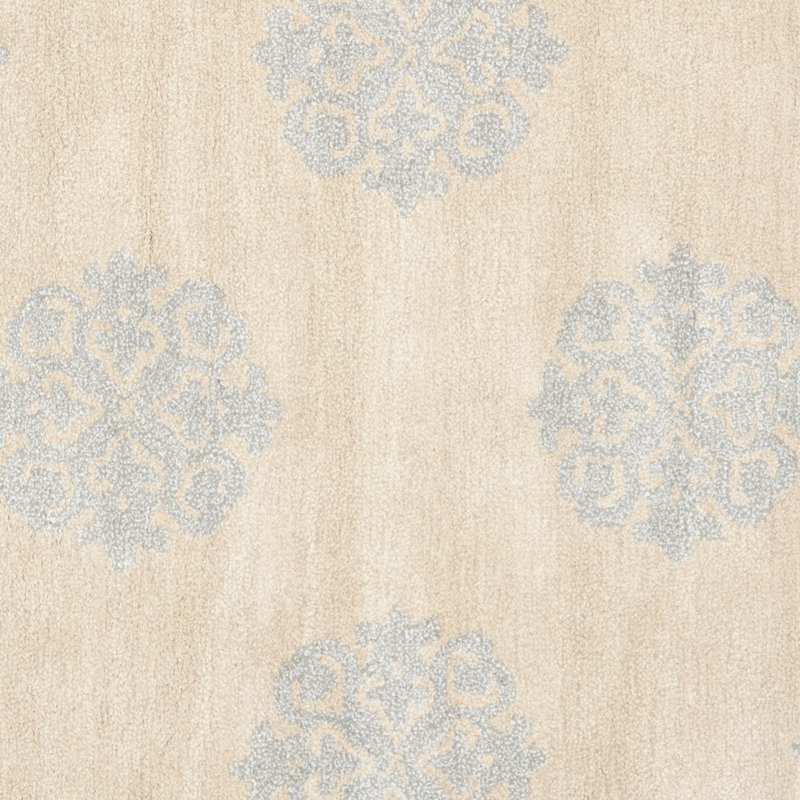 Viso Abstract Wool Hand Woven Area Rug, Rectangle 61 x 91cm