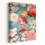 «Graceful Goldfish Pond Delicate Peaceful Serene Goldfish Butterfly Cherry Nature Flower», art mural-372071904