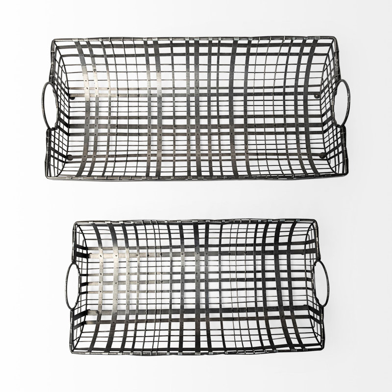 Ensemble de 2 tables basses avec plateau