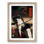 Man with a Samurai Sword by Toyohara Kunichika - Picture Frame Art Print-55576849-55576850