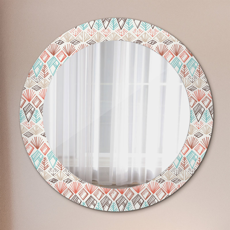 Huldar Glass Flat Wall Mirror