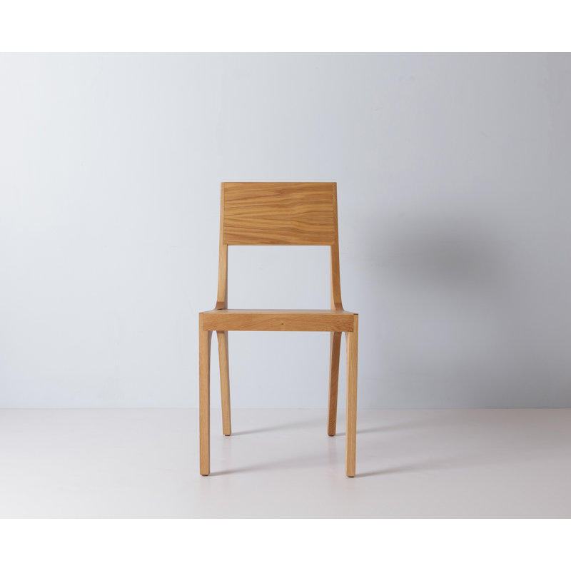 Isometric Chair, White Oak