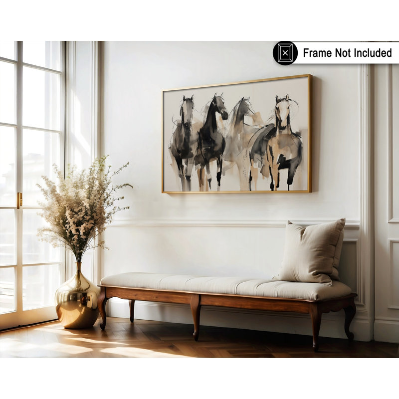 Croquis de cheval n ° 2, Unframed, Poster, 16"H x 20"W