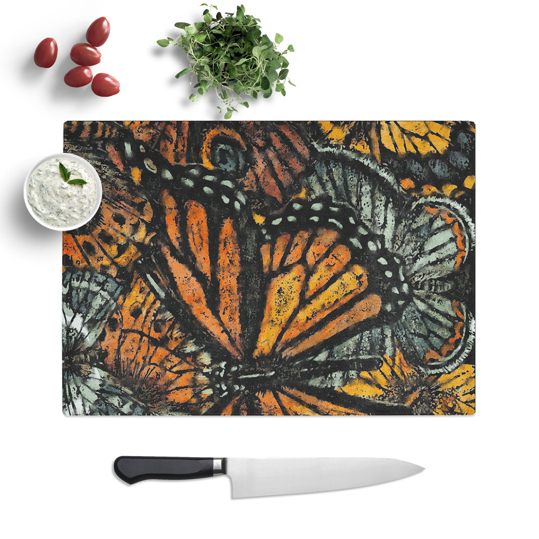 Monarch Butterflies Vol.1 Painting Chopping Board