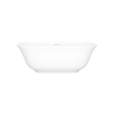 Amiata 60" x 29" Freestanding Soaking Bathtub with No Overflow Hole