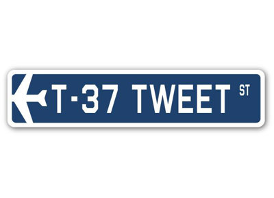 Plaque de rue Bouffard T-37