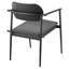 Ensemble de 2 chaises de salle à manger d'extérieur en aluminium empilables Aeris-106437703-106437701