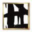 «Black and White Crossing Paths II», reproduction sur toile encadrée-48413106-48413108