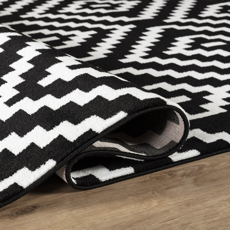 Ehlert Geometric Area Rug, Rectangle 80 x 150cm