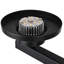 Luminaire de salle de bain à 3 lumières, lumières de meuble-lavabo à intensité variable 5CCT, applique murale moderne en cristal à DEL avec bulles transparentes 3000K / 3500K / 4500K / 5000K / 6000K-1396623349