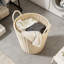 Panier à linge de grande capacité de 38 cm, 2 pièces, tissé à la main avec une large ouverture pour un accès facile, durable et lavable pour le rangement de la chambre à coucher, de la salle de bain et du salon-626522218