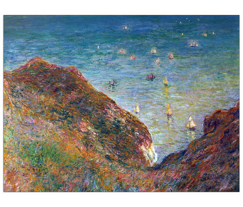 Claude Monet - Wrapped Canvas Painting, 60cm H x 80cm W x 1.8cm D